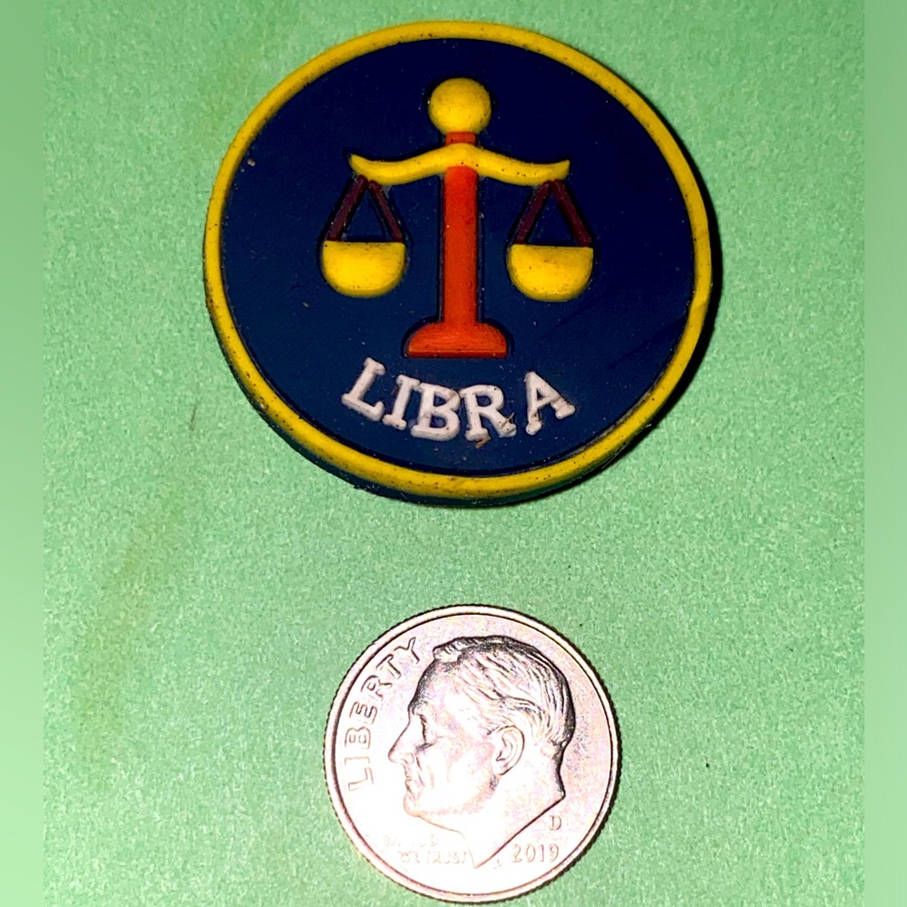 (10 for $15) Libra Horoscopes 12 Zodiac Signs Croc Shoe Charms